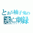 とある柚子鬼の逃亡劇録（エスケープ）