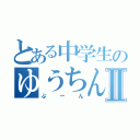 とある中学生のゆうちんⅡ（ぷーん）