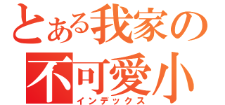 とある我家の不可愛小月（インデックス）