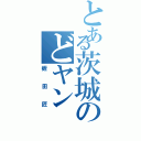 とある茨城のどヤン（蛭田匠）