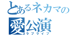 とあるネカマの愛公演（ラブライブ）