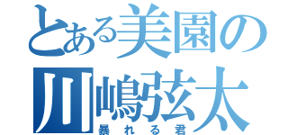 とある美園の川嶋弦太（暴れる君）