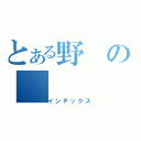 とある野の（インデックス）