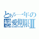 とある一年の戀愛期限Ⅱ（心に刻まれた名前）