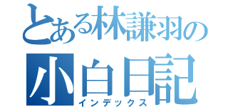 とある林謙羽の小白日記（インデックス）