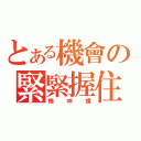 とある機會の緊緊握住（鴨咩蝶）