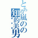 とある嵐のの知的美男（櫻井翔）