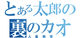 とある太郎の裏のカオ（人畜無害）