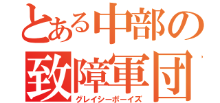 とある中部の致障軍団（グレイシーボーイズ）