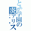 とある学園の炎アリスⅡ（日向 棗）