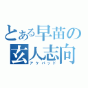 とある早苗の玄人志向（アケパッド）