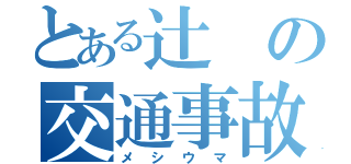 とある辻の交通事故（メシウマ）