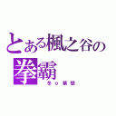 とある楓之谷の拳霸（ 冬ｏ紫戀）