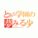 とある学園の夢みる少年（マジカルファンタジー）