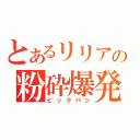 とあるリリアの粉砕爆発（ビックバン）