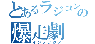 とあるラジコンの爆走劇（インデックス）