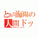 とある海陽の人間ドッグ（やまだしゅんた）