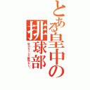 とある皇中の排球部Ⅱ（努力なくして勝利なし！）