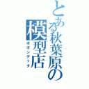 とある秋葉原の模型店（ポポンデッタ）