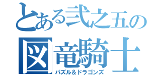 とある弐之五の図竜騎士団（パズル＆ドラゴンズ）