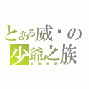 とある威籽の少爺之族（有聖母愛）