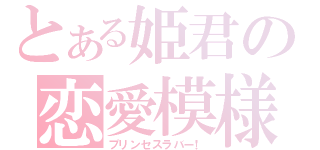 とある姫君の恋愛模様（プリンセスラバー！）