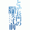 とある長門の消失寸前（ショウシツ）