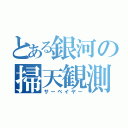 とある銀河の掃天観測（サーベイヤー）