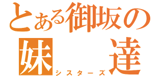 とある御坂の妹　　達（シスターズ）