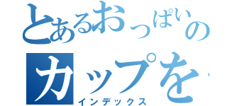 とあるおっぱいののカップをしりたくて（インデックス）