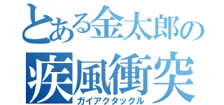 とある金太郎の疾風衝突（ガイアクタックル）