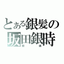 とある銀髪の坂田銀時（銀魂）