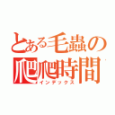 とある毛蟲の爬爬時間（インデックス）