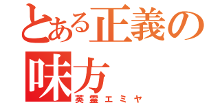 とある正義の味方（英霊エミヤ）