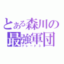 とある森川の最強軍団（グレード３）