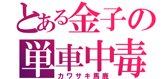 とある金子の単車中毒（カワサキ馬鹿）