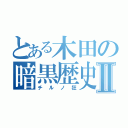 とある木田の暗黒歴史Ⅱ（チルノ狂）