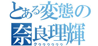 とある変態の奈良理輝（クゥゥゥゥゥゥ）