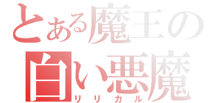 とある魔王の白い悪魔（リリカル）