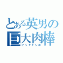 とある英男の巨大肉棒（ビッグチンポ）