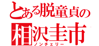 とある脱童貞の相沢圭市（ノンチェリー）