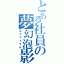 とある社員の夢幻泡影（エフェメラル）