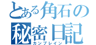 とある角石の秘密日記（カンプレイン）