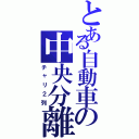 とある自動車の中央分離（チャリ２列）