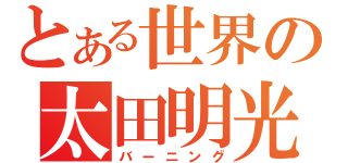 とある世界の太田明光（バーニング）