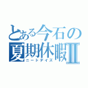 とある今石の夏期休暇Ⅱ（ニートデイズ）