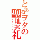 とあるヲタの聖地巡礼（アキハバラ）