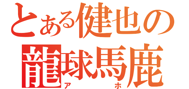 とある健也の龍球馬鹿（アホ）