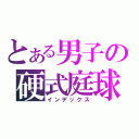 とある男子の硬式庭球（インデックス）