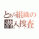 とある組織の潜入捜査（スパイ）